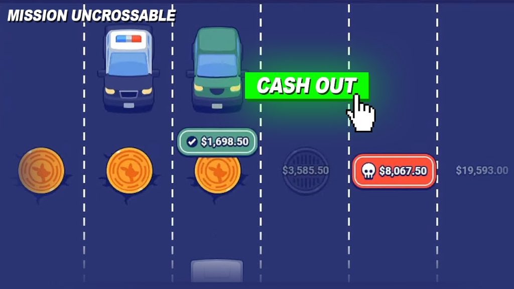 Cashout in Mission Uncrossable.