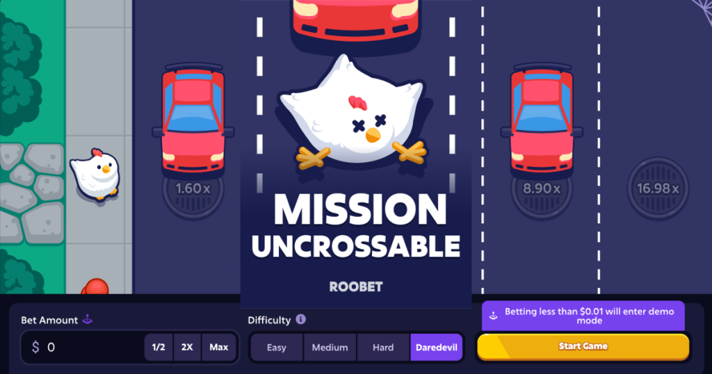 Roobet Mission Uncrossable.